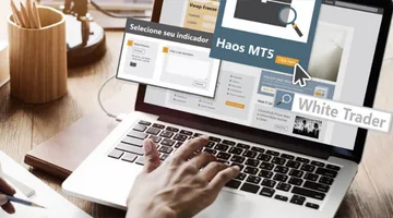 Indicadores saindo da tela